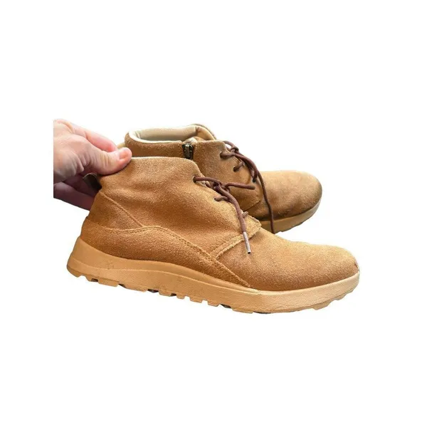 UGG Women's Suede Lace-Up Ankle Boots sz 6 - Image 8