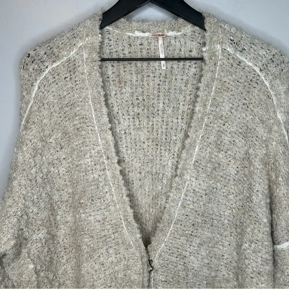 Free‎ People Alpaca Blend Oversized Cardigan Size S - Image 3