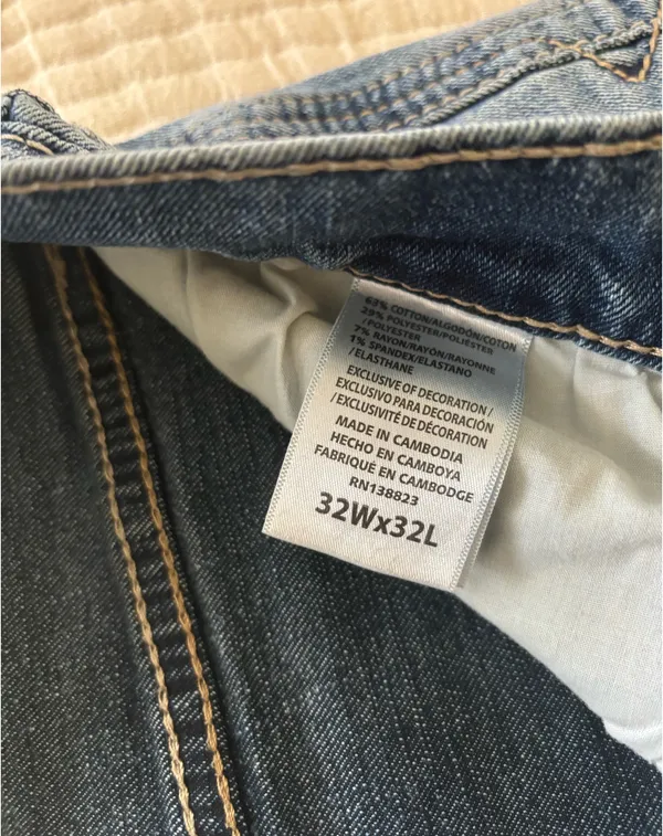 Cody James Mens Jeans Blue Size 32 - Image 4