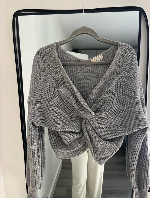 Sage The Label cropped sweater  - Image 3