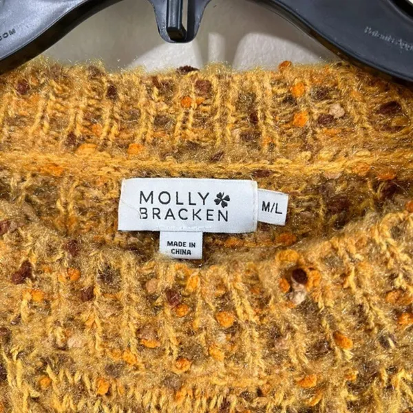 Molly Bracken medium/large yellow sweater‎ - Image 3