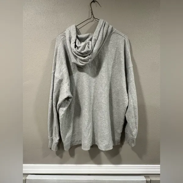 Aerie Oversized Women’s Henley Button Neck Pullover Size XS - Image 3