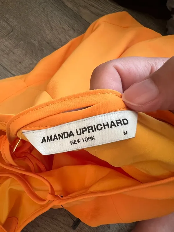 AMANDA UPRICHARD Jasalina Ruched Mini Dress - Image 9