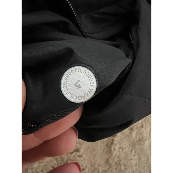Lululemon Womens Black Puffer Vest Size M With Full-Zip & Reflective Details - Image 10
