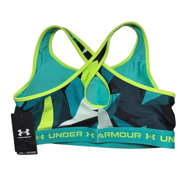 Under Armour Women's Sporty Athletic Workout Racerback Sports Bra Sz 1X NWT - Image 9