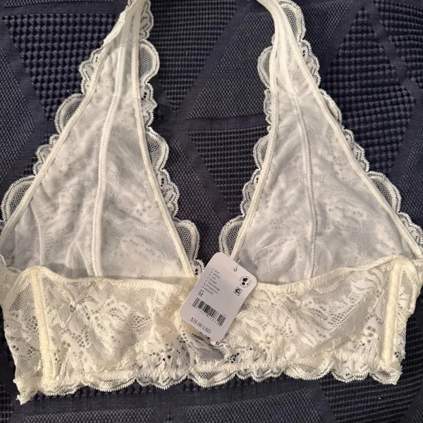 Free People Last Dance Bralette in Ivory - Image 6