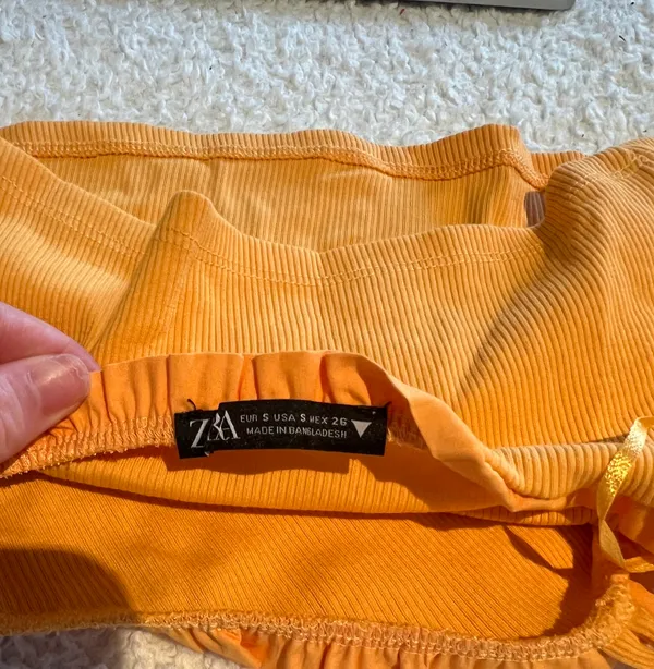 ZARA Cropped Halter Knit Top - Image 6