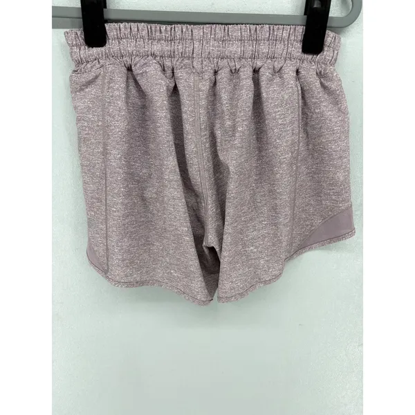 lululemon Womens Tracker Short V Heathered Dusty Mauve Athletic Running 4 Tall - Image 3
