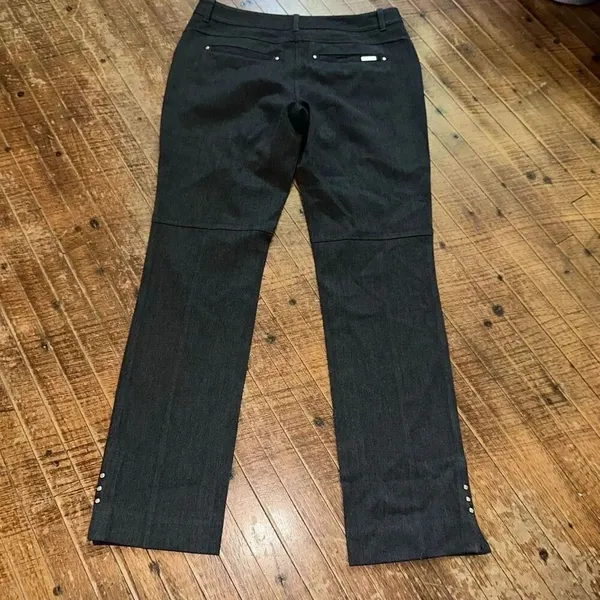 White House Black market Blanc ankle button 6 business slacks - Image 3