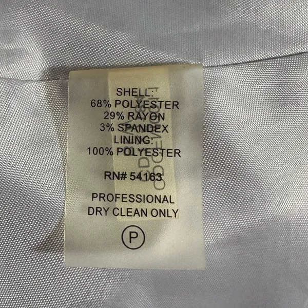 Calvin Klein Gray Fit & Flare Dress Size‎ 6 Sleeveless Belted A-Line Career - Image 8
