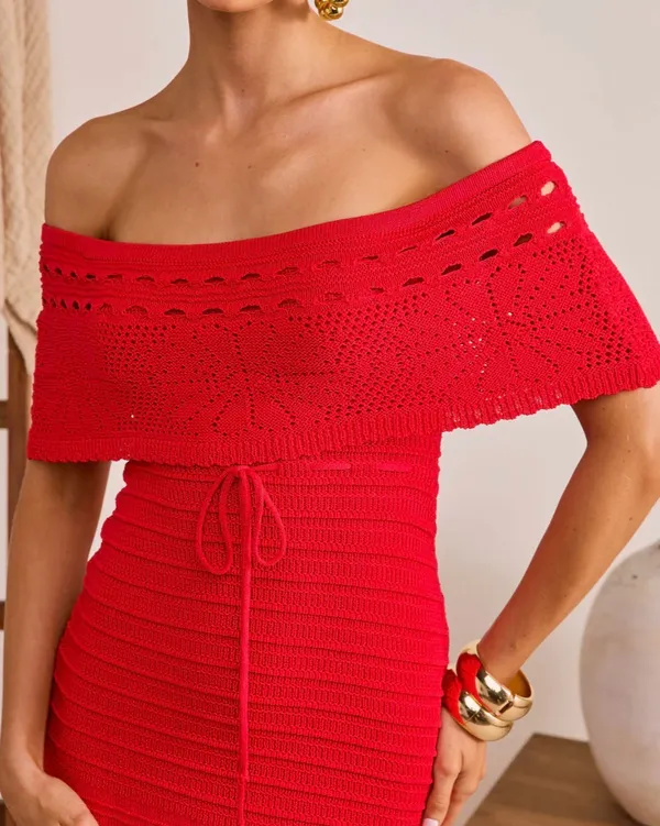Vici Strapless Knit Maxi Dress - Image 2