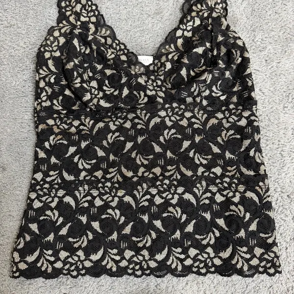 White House Black Market Lace Babydoll Tank Top Size Small - Image 4
