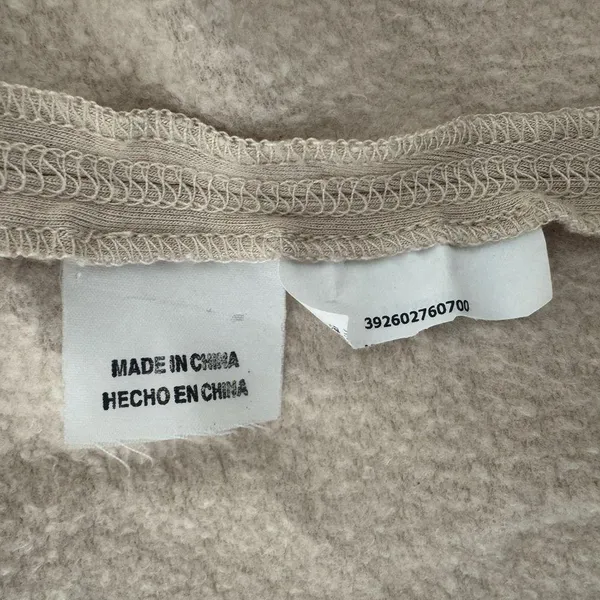 Max Mara Leisure Moto Zip Up Jacket Beige Athleisure NO SIZE TAG - Image 6