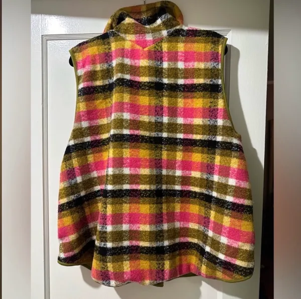 Free people plaid wool vest - Image 5