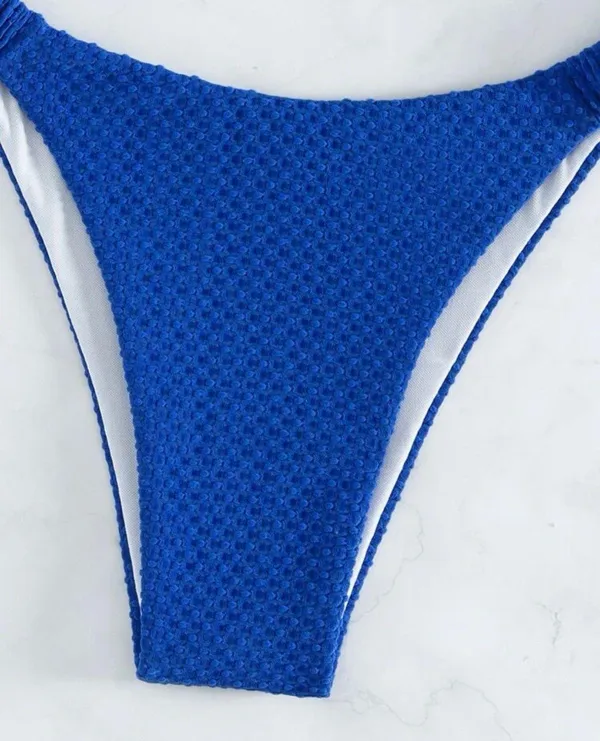 SheIn blue swimsuit set - Image 4