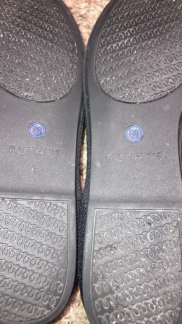 Rothy's Black Ballet Flats - Image 9