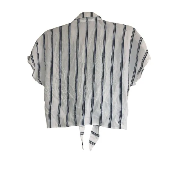 ✨Aritzia Wilfred Free The Tie Front Sz Xs Blouse✨ - Image 7