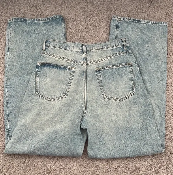 Free People Astoria Wide Leg Jeans - Image 4