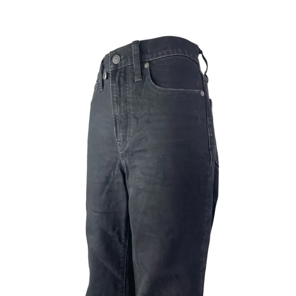 Madewell Women's Black High Waisted Bootcut Wide Leg Flare Denim Jeans Pants 27 - Image 4
