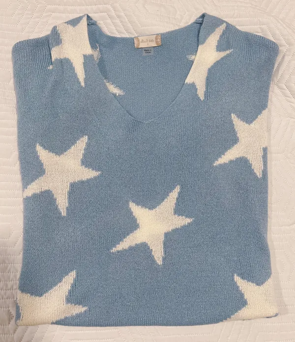 Altar'd State Star Sweater - Image 3