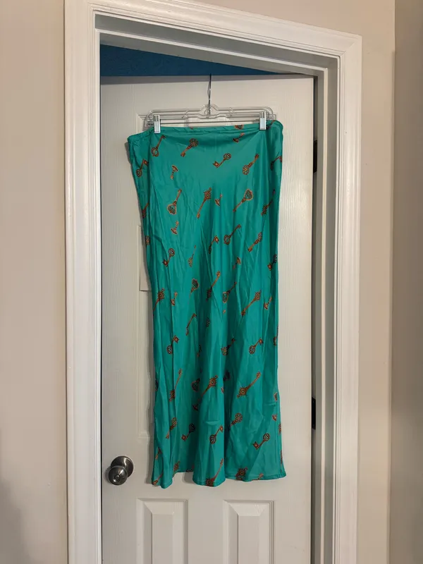 Revolve NWT Never Fully Dressed Dorris Key Print Maxi Skirt - Image 7