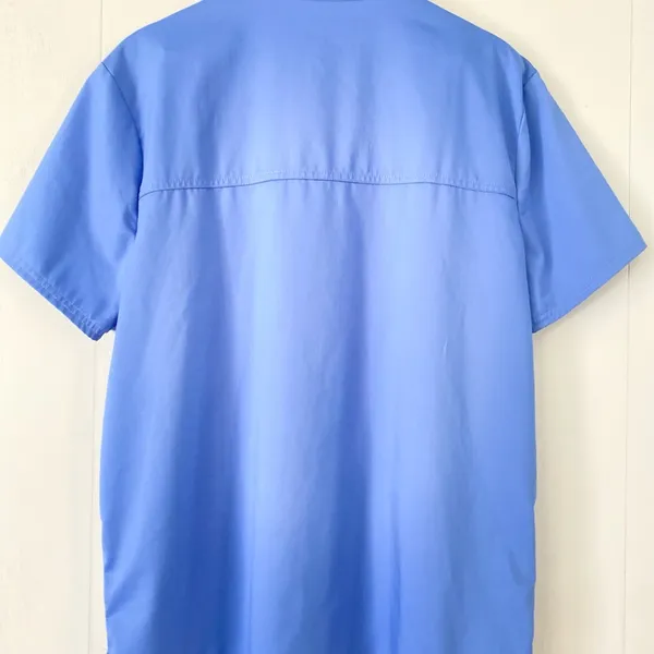 Blue Cherokee Workwear Revolution Scrub Top - Image 3