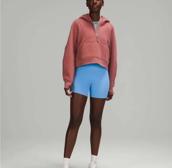 Lululemon Oversized Scuba Half-Zip in spiced chai in M/L - Image 3
