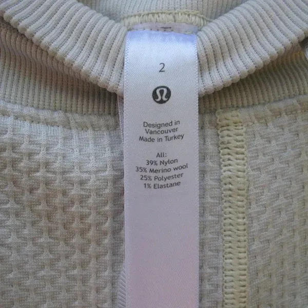 Lululemon Womens Engineered Warmth Jogger Pants Vapor White - Image 14