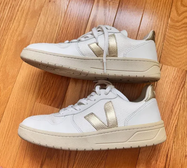 VEJA Gold Sneakers - Image 2