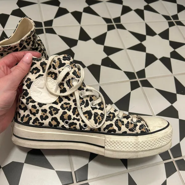 Converse Cheetah Print - Image 6