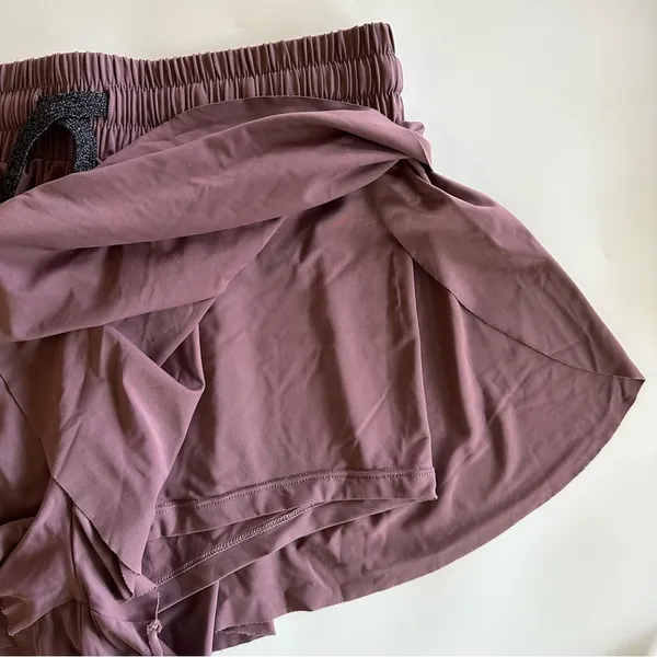 Keiki Kona Flowy Mauve Athletic Shorts Size Small - Image 4