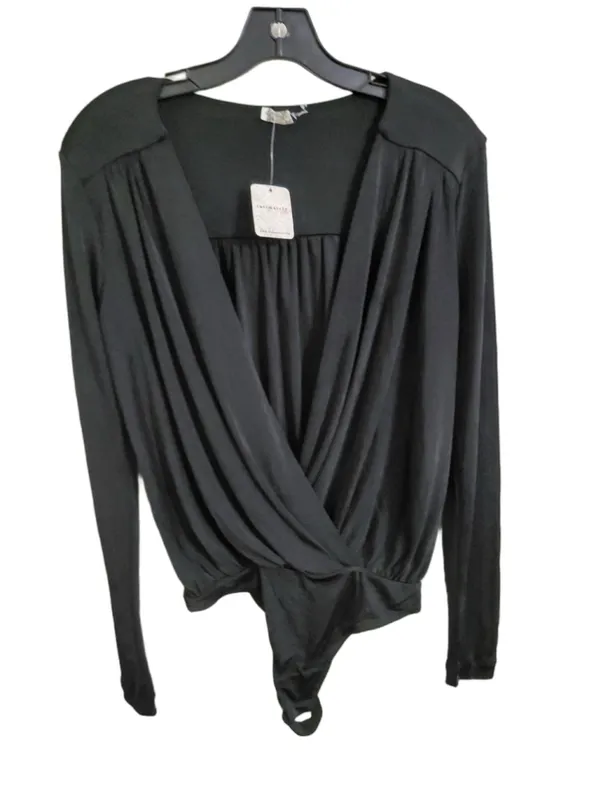 Free People Intimately "Turnt" Bodysuit Size M NWT Black - Image 3