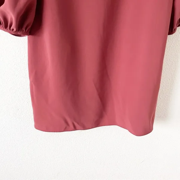 Amanda Uprichard Walsh Mauve Pink Square Neck Feminine Romantic Mini Dress - Image 6