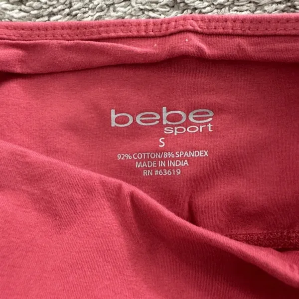 Bebe Sport Women's Mesh Pocket Short - Image 9