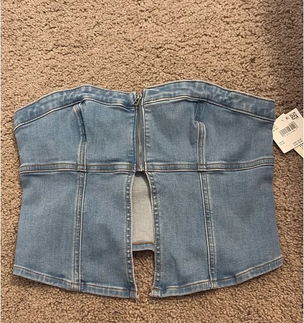 American Eagle Denim Top - Image 2