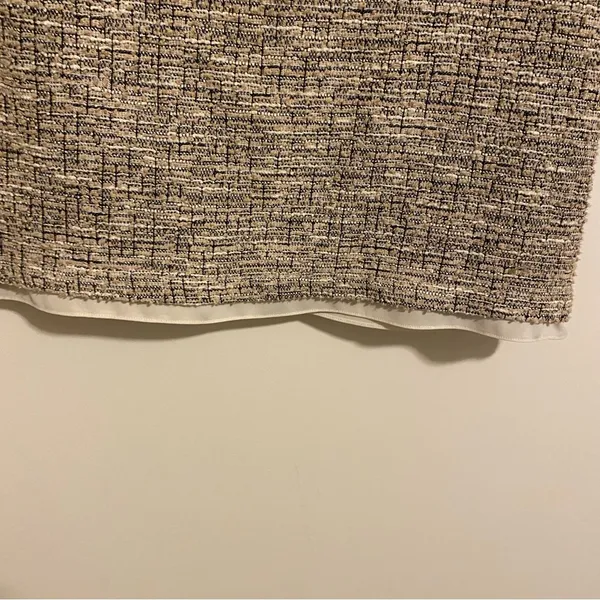 Anthropologie Postage Stamp Tweed Collared Blouse size XS - Image 9