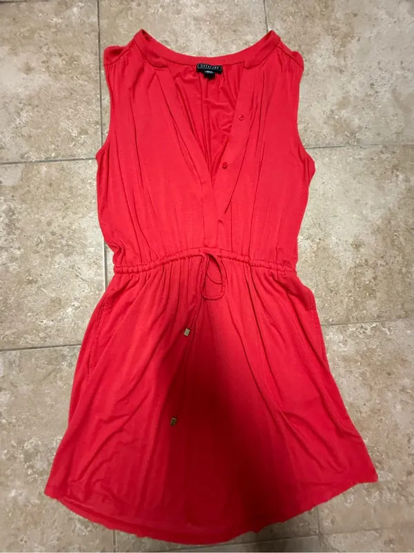 Metaphor red mini dress - Image 3