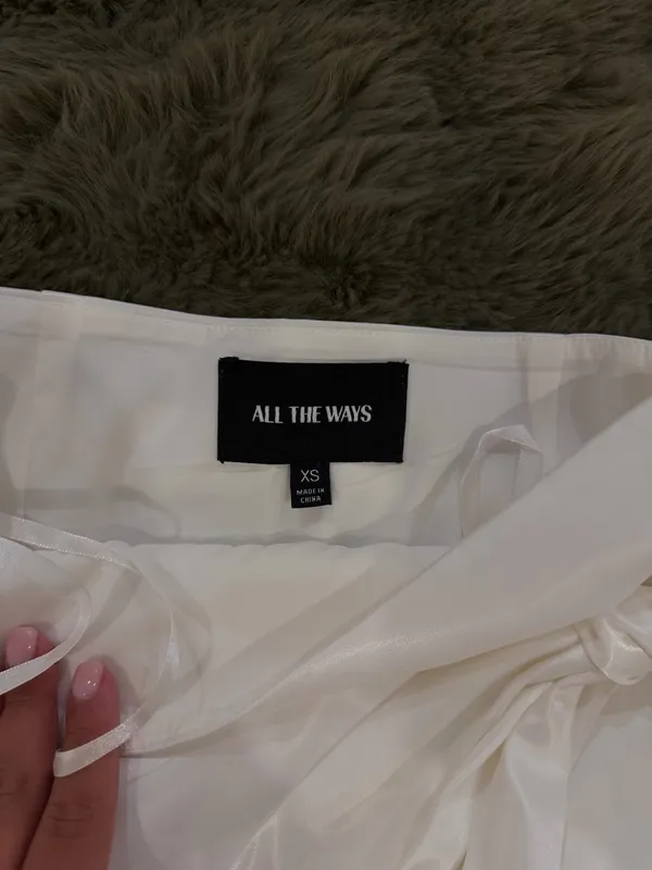 All the ways revolve mini skirt White Size XS - Image 3
