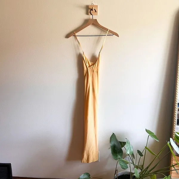 Reformation Silk Opal Dress Size 2 - Image 5