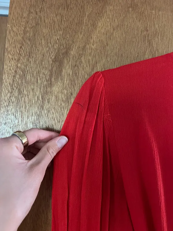 Roolee floral red maxi dress  - Image 7