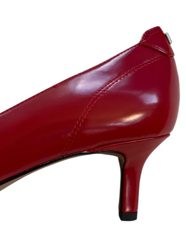 Like New Franco Sarto Pointed Toe Heels Red Size 10 Wide - Image 4