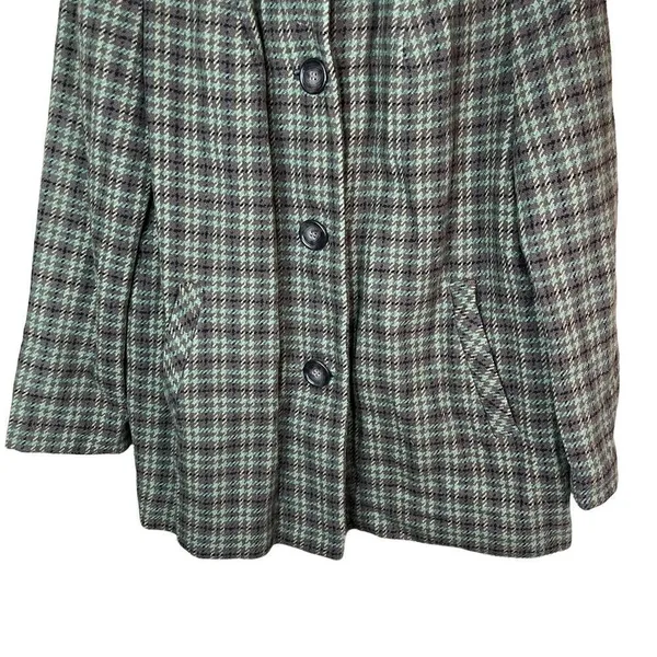 ‎Vintage Pendleton 100% Wool plaid coat - Image 3