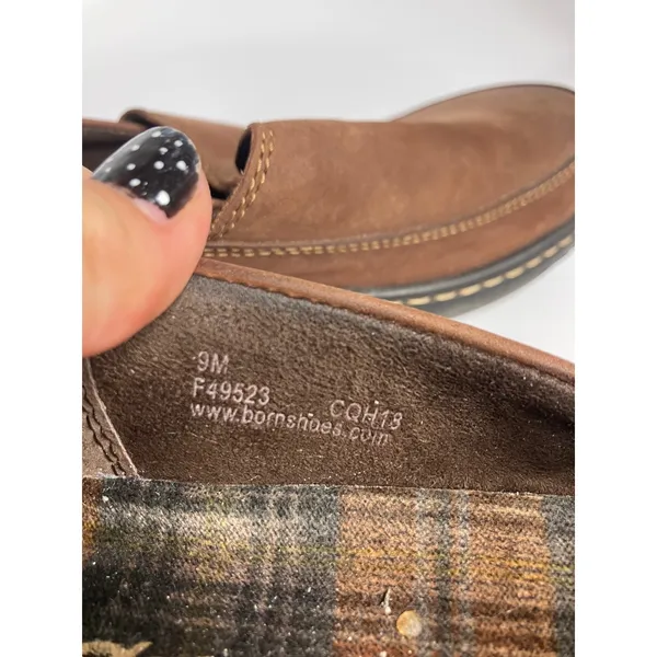 Born Loafers Womens 9 Brown Good Leather Slip On Comfort F49523 - Image 8