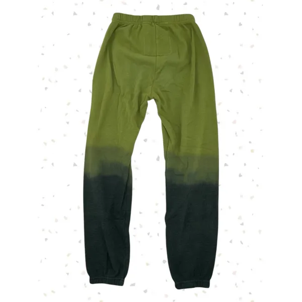 Aviator Nation Dip Dye Sweatpants Green Nature Two Tone Lounge Pants Size S - Image 2