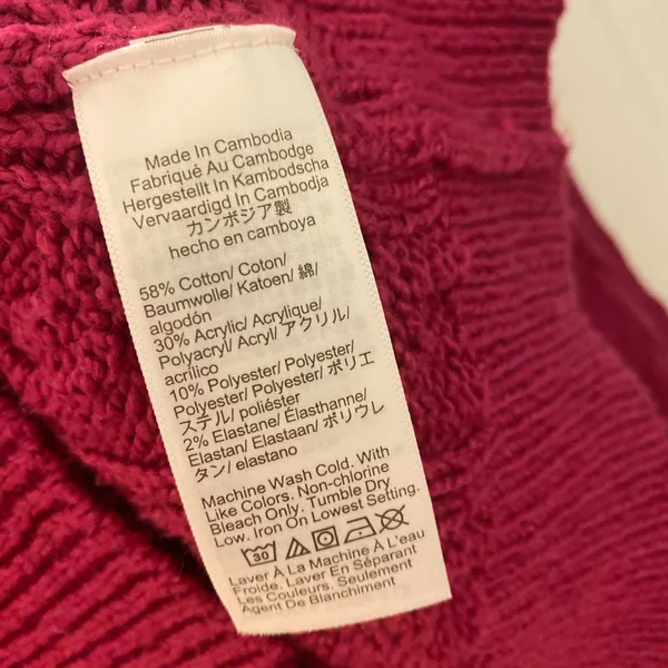 J. Crew Cable mockneck sweater size XS - Image 3