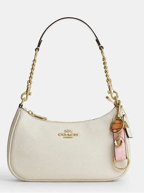 Trigger Snap Bag Charm Signature Canvas With Tea Rose Charm - Image 2
