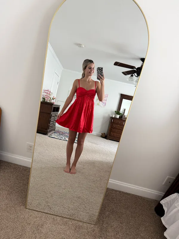 Red Amazon Homecoming Dress - Image 2