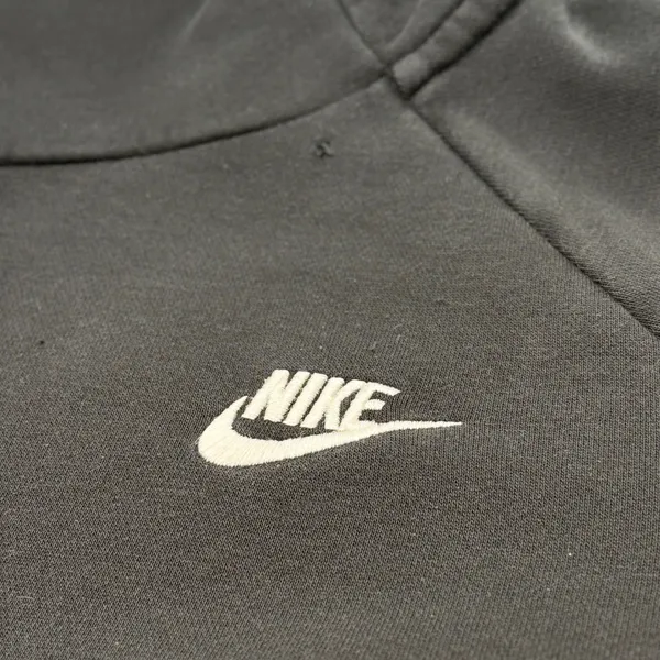 Nike Hoodie Women M Black Funnel Neck Essential Fleece Pullover BV4116 Gym Yoga - Image 10