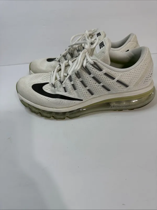 Nike Women's White Black Olive Air Max Style Running Sneakers - Image 3