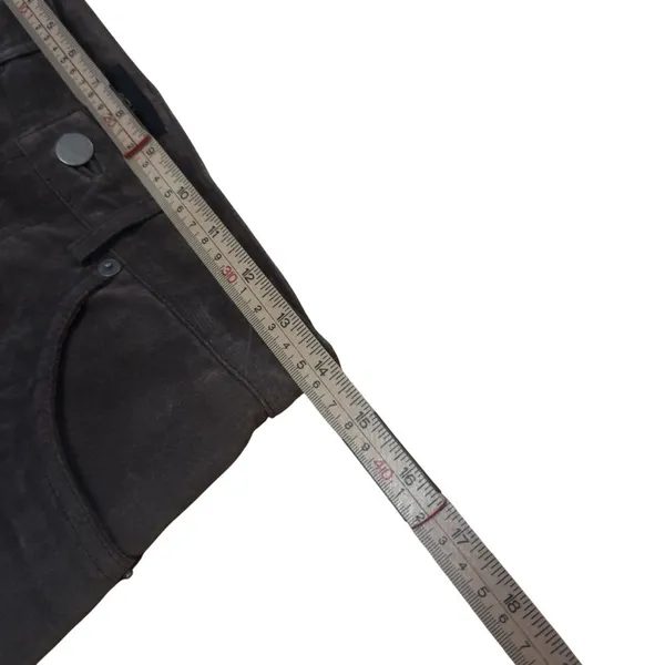 4You Brown Pig Suede Leather Flare Pants 28 Waist Boho Western Vintage NWOT EUC - Image 11